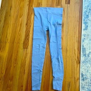 Selling barely worn light blue leggings! comfortable, unfortunatelydo not fit me